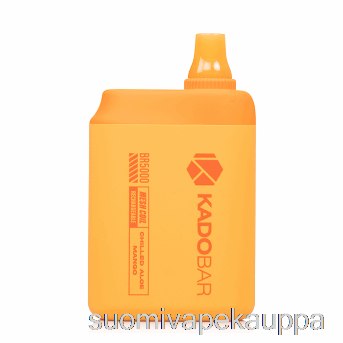 Vape Box Kado Bar Br5000 Kertakäyttöinen Jäähdytetty Aloe Mango